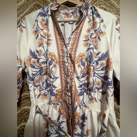 Women's Bohemian Boho Chic Earthy Eclectic Dress,Size L,Vintage,Rare Find - Picture 7 of 13